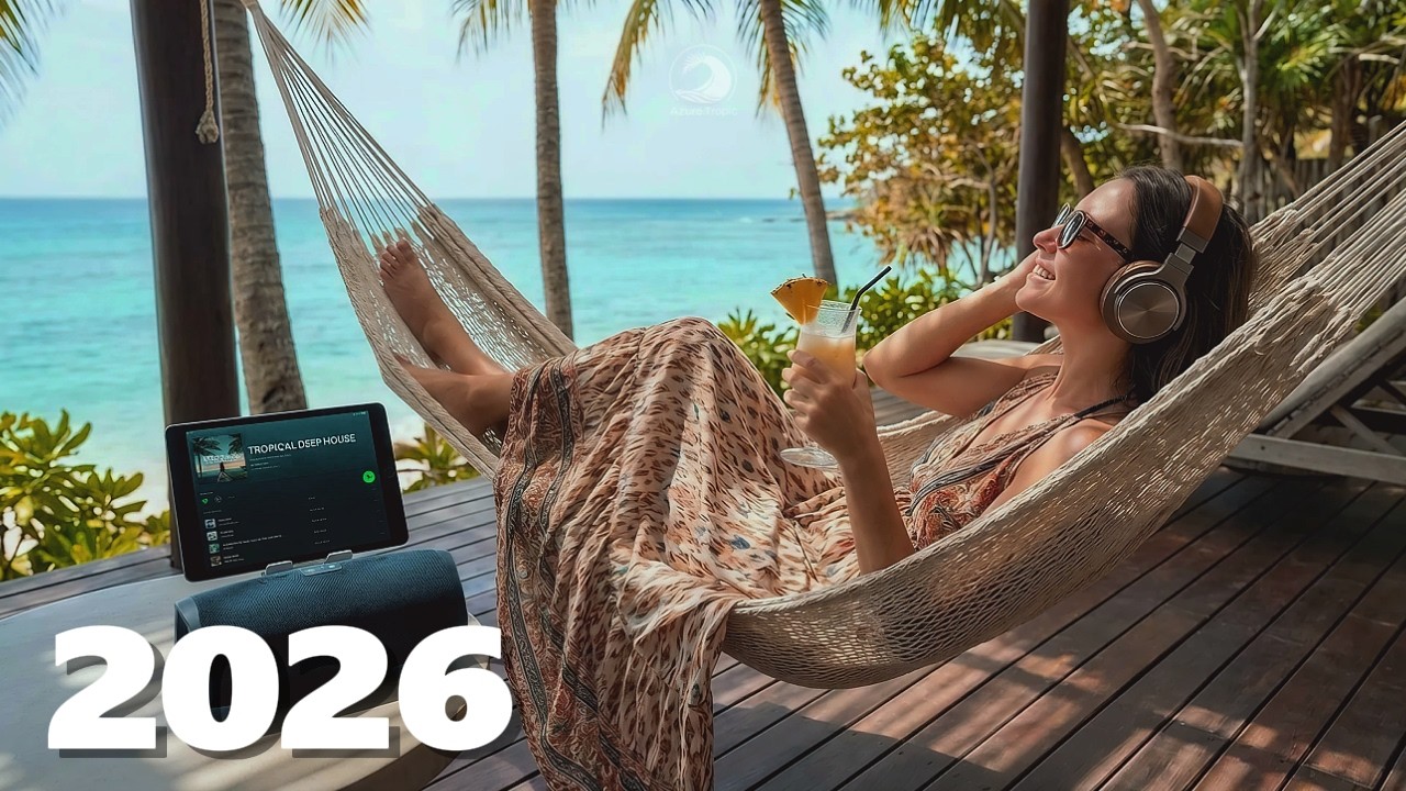 🌺 Best Tropical Deep House Mix 2026 | Chill Vocal Summer Vibes in UHD for TV | Azura Tropic