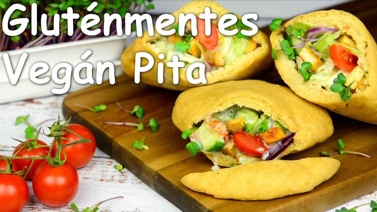 Glut&eacute;nmentes Veg&aacute;n Pita