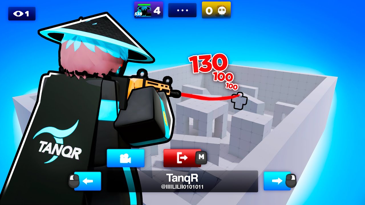 Я встретил ХАКЕРА, который выдавал себя за меня, и я сразился с ним 1 на 1. (Roblox Rivals)