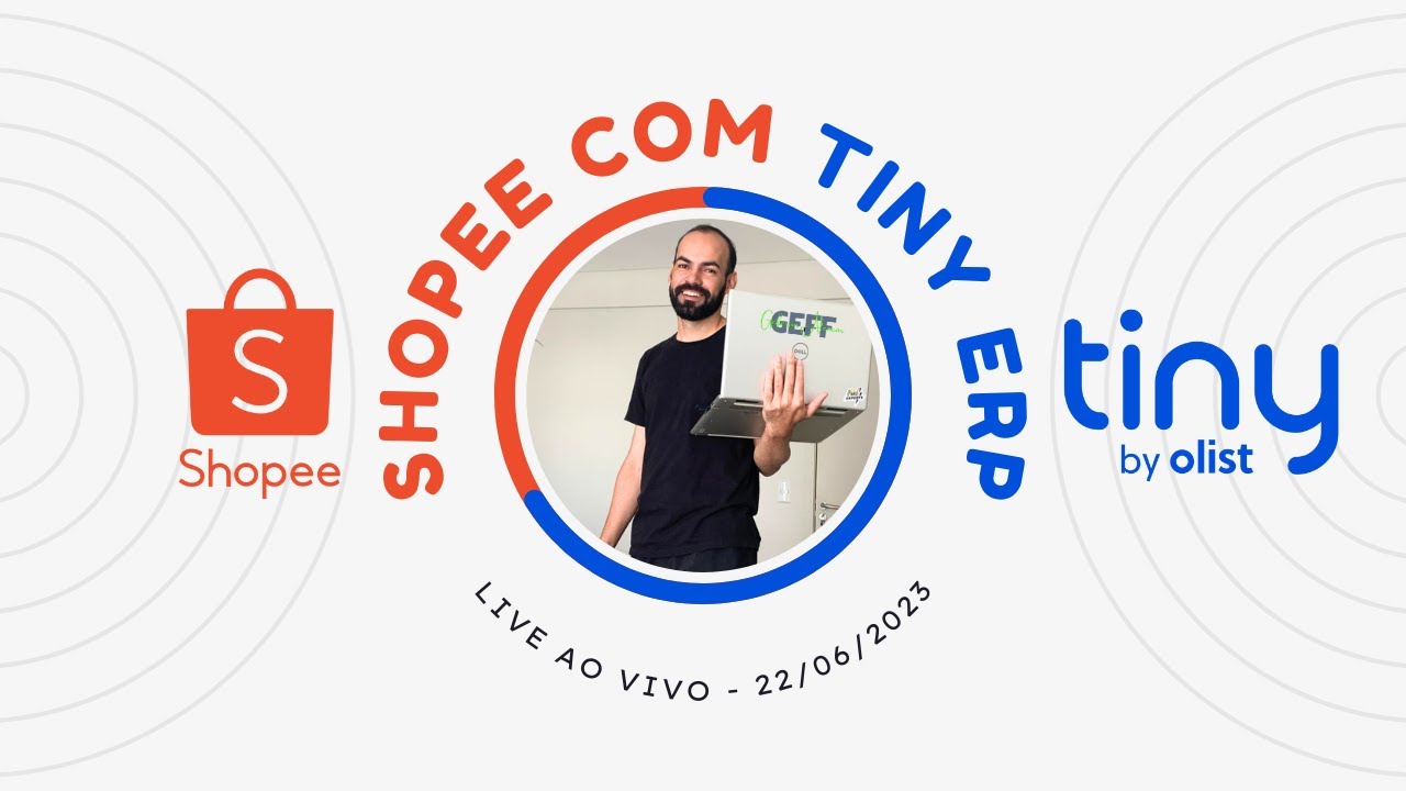 Shopee com Tiny ERP | Configurando e Rodando com Geff Alencar
