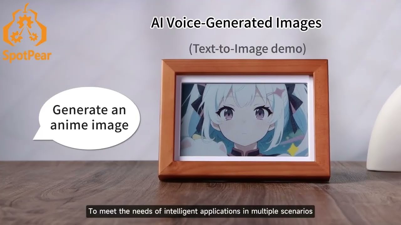 ESP32-S3 XiaoZhi AI Voice Images Chat Robot E-PhotoPainter Frame E-Paper Screen 7.3inch E6 FullColor