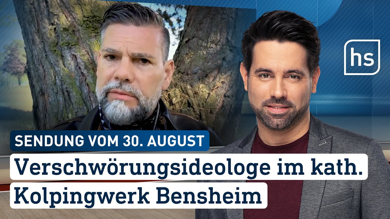 Verschwörungsideologe im kath. Kolpingwerk Bensheim | hessenschau vom 30.08.2023