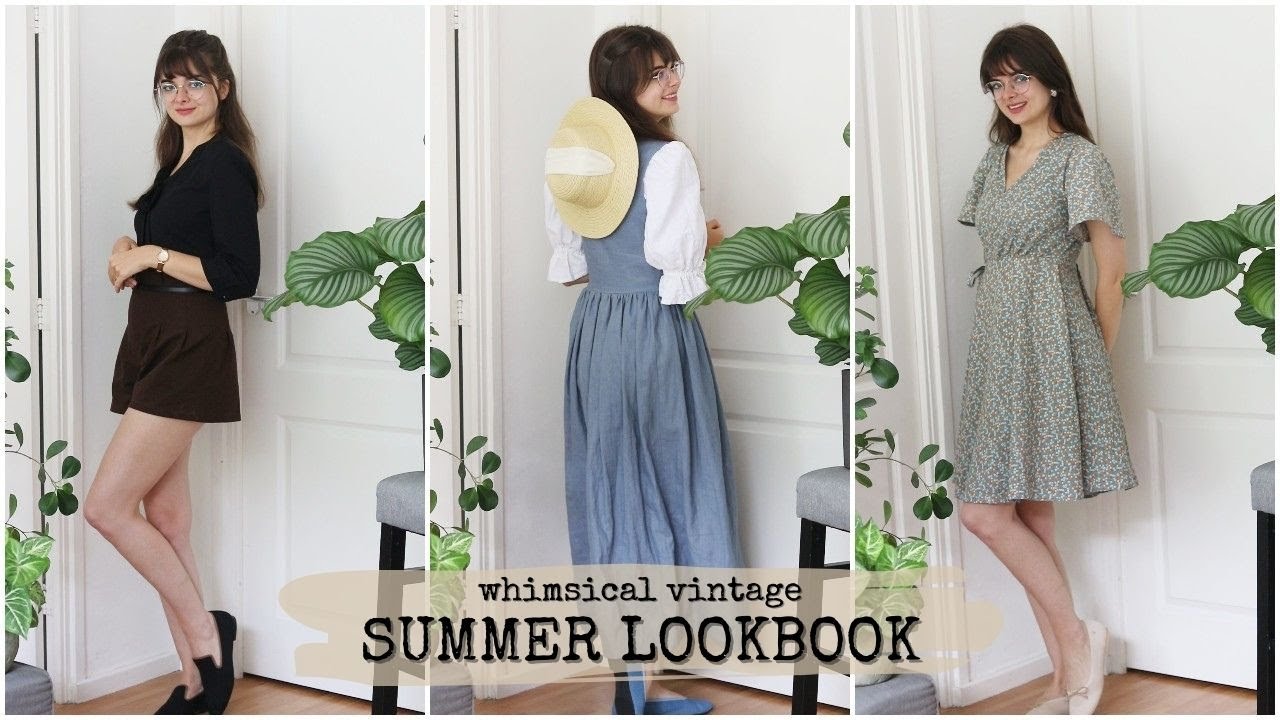 Whimsical Vintage Summer Lookbook 🌻