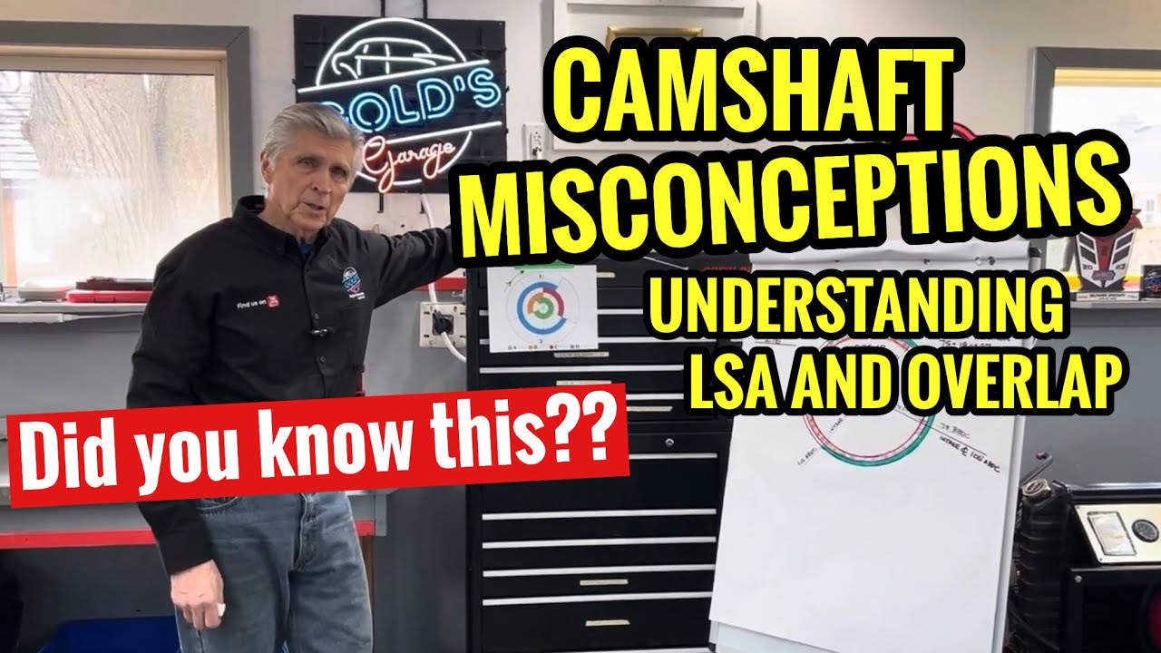 What are LSA and overlap? Are they important? Why do camshafts have 4 degrees of advance ground in?