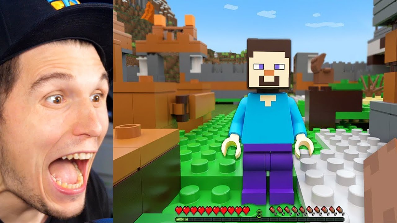 Paluten REAGIERT auf ULTRA REALISTISCHES Minecraft LEGO (Minecraft Memes)