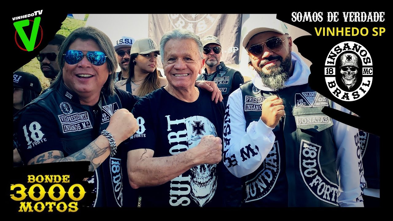 BONDE 3000 MOTOS PELA VIDA INSANOS MC - Abertura [VINHEDOTV] VTVL