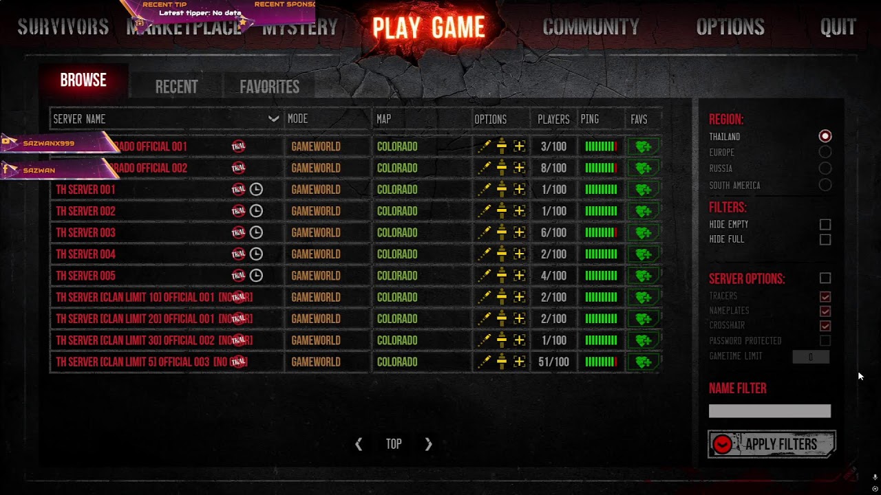 Warz Lastz  ขอแก้