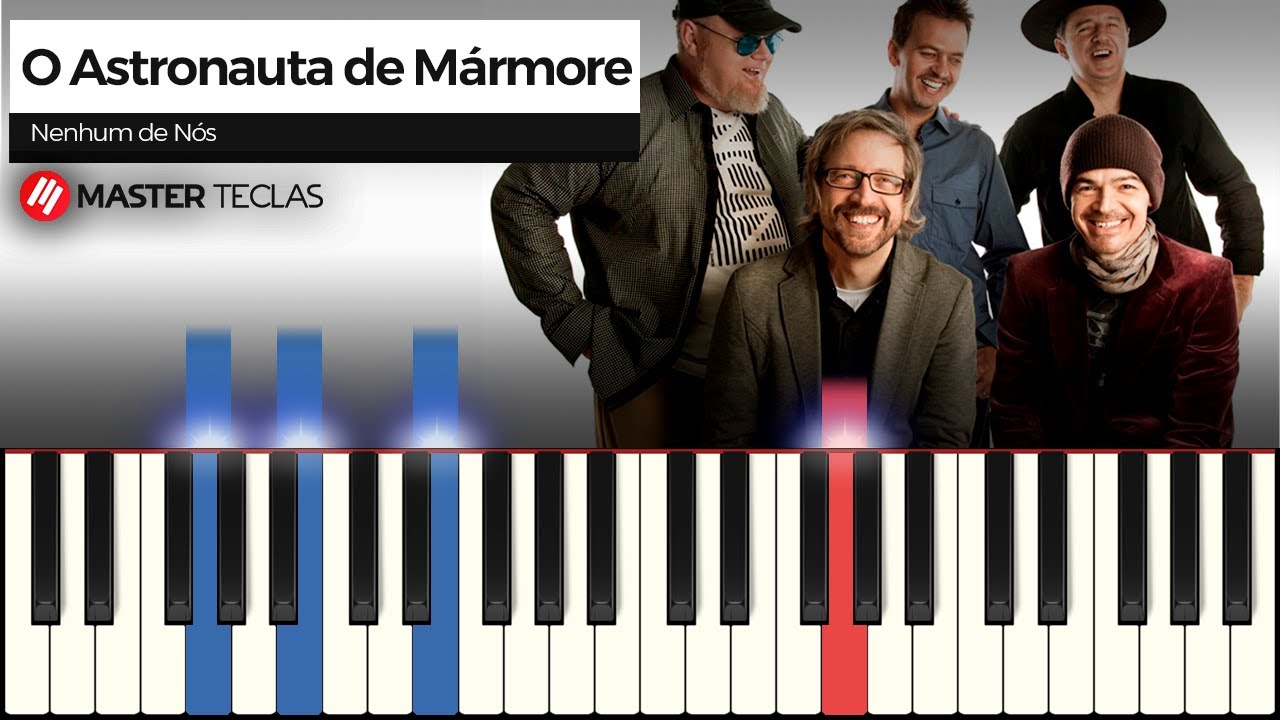 O Astronauta de Mármore - Nenhum de Nós | Piano Tutorial