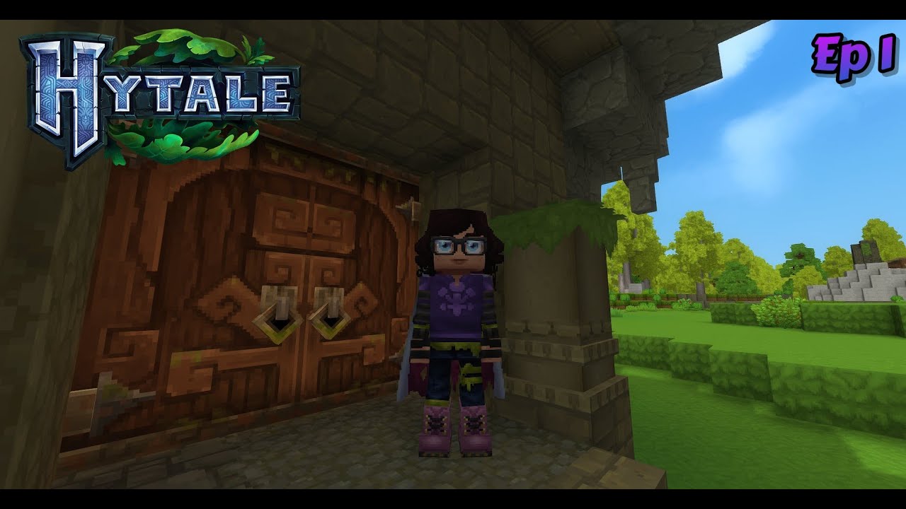 Hytale Ep 1 Let's explore a brand new world