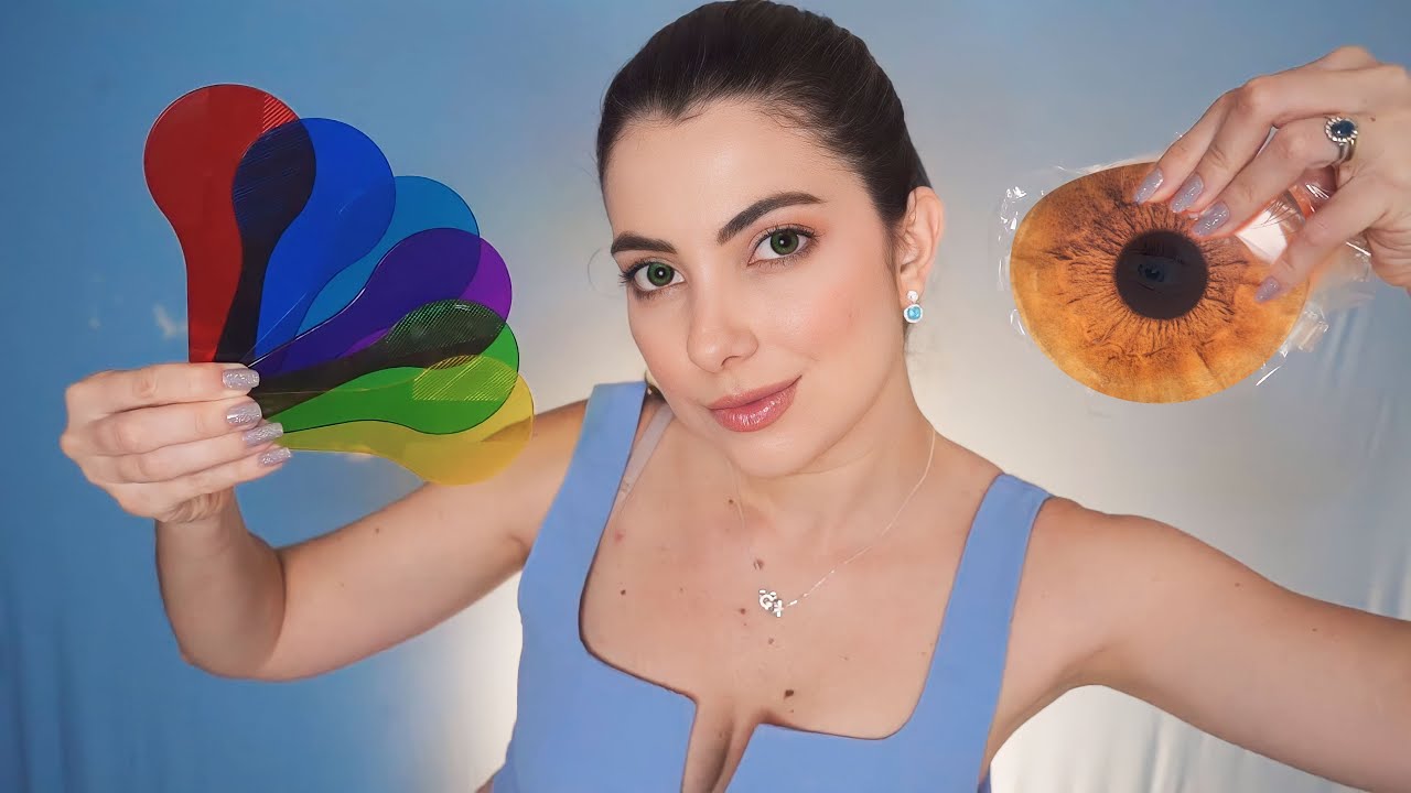 VOU TROCAR A COR DO SEUS OLHOS | ASMR | Sweet Carol