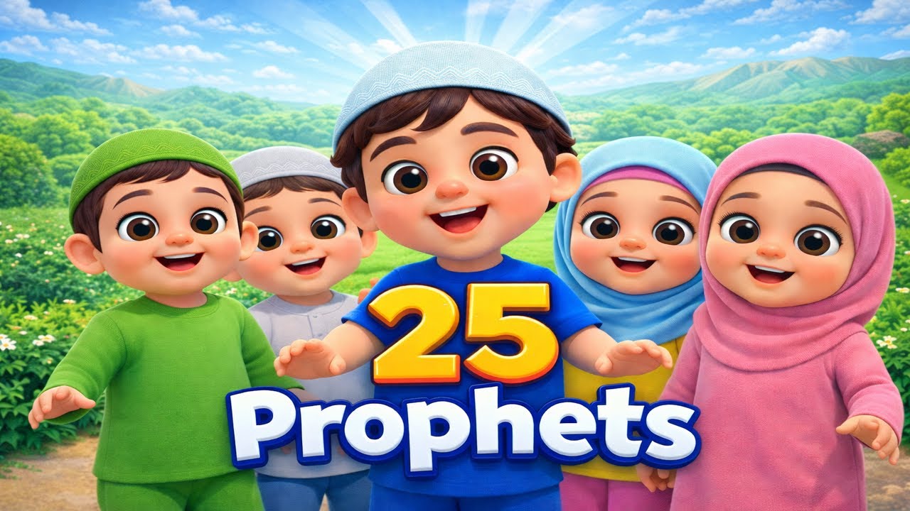 25 Prophets (Cover) | Islamic Kids Nasheed | Tiny Tunes of Adam