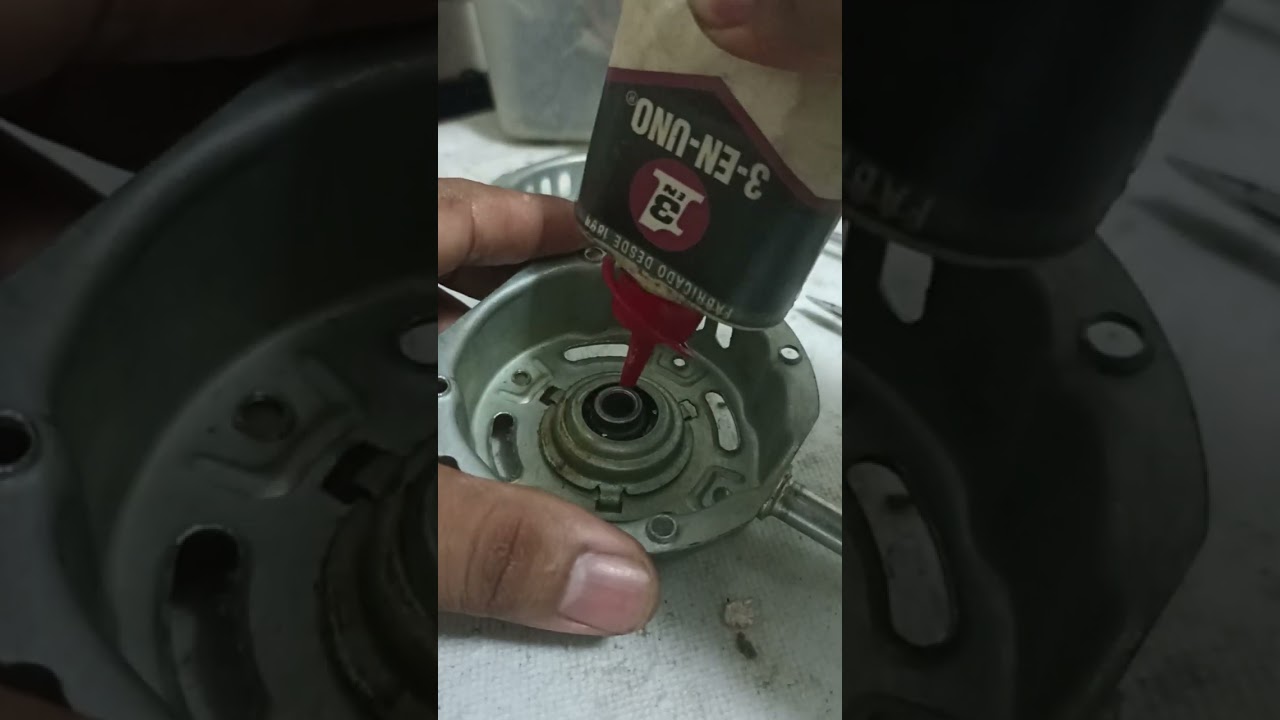Cambio de bujes de ventiladore fácil y rápido