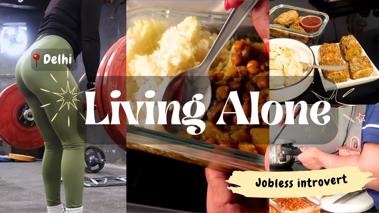 First Time Living Alone | An introvert's eating all day