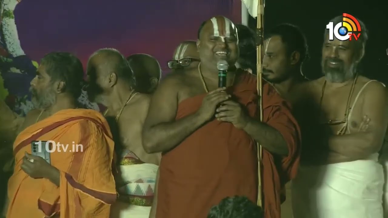 చిన్న జీయర్ ఆశీర్వాదం తీసుకున్న రామేశ్వర్ రావు కుమారులు | Jupalli Rameshwar rao Sons | Samtha Kumbh