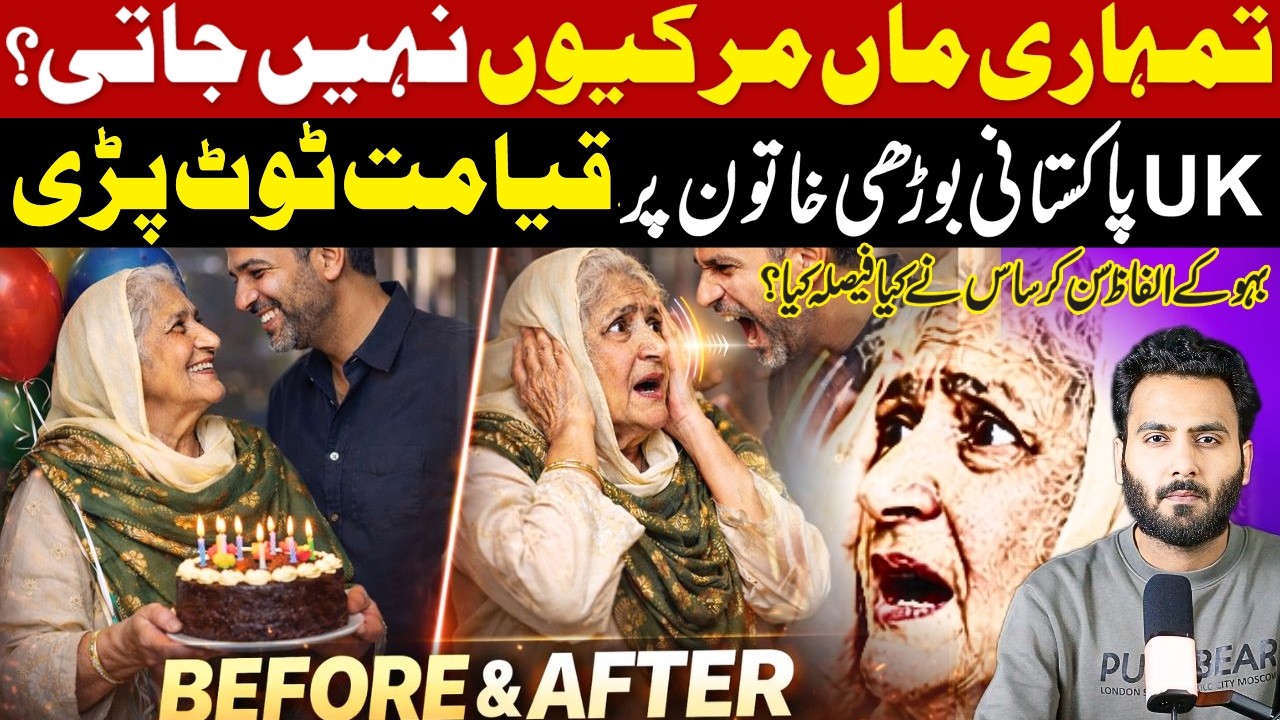 Tumhari Maa Mar Que Nah Jati? Uk 75 YearS Old Women Story