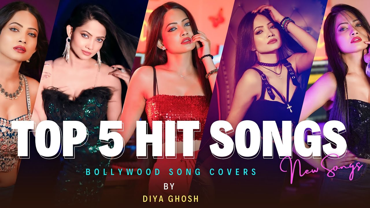 TOP 5 HIT SONGS | Bollywood Song Cover By Diya Ghosh | 2024 - 2025