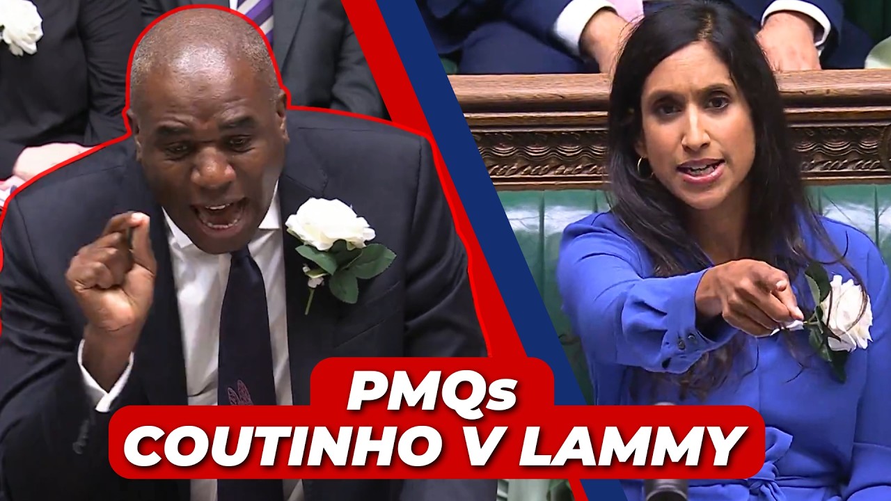 David Lammy REFUSES to ANSWER questions at PMQs