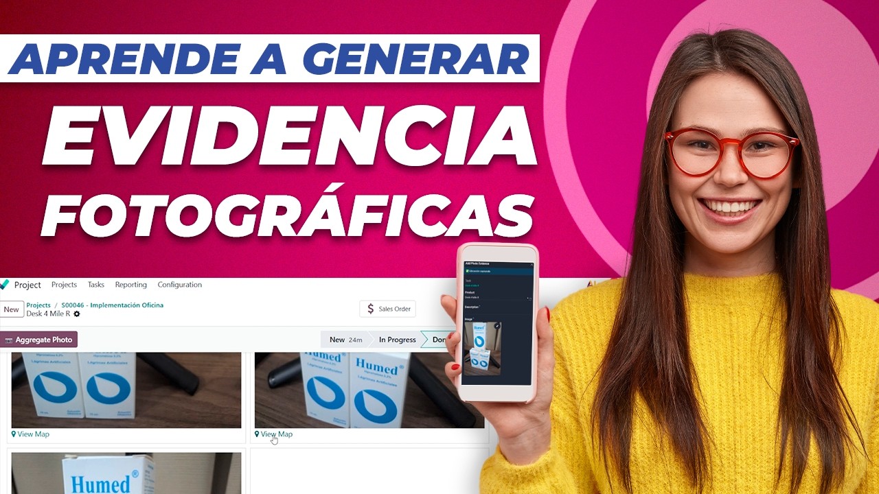 Valida tareas con evidencia fotográfica y geolocalización en Odoo