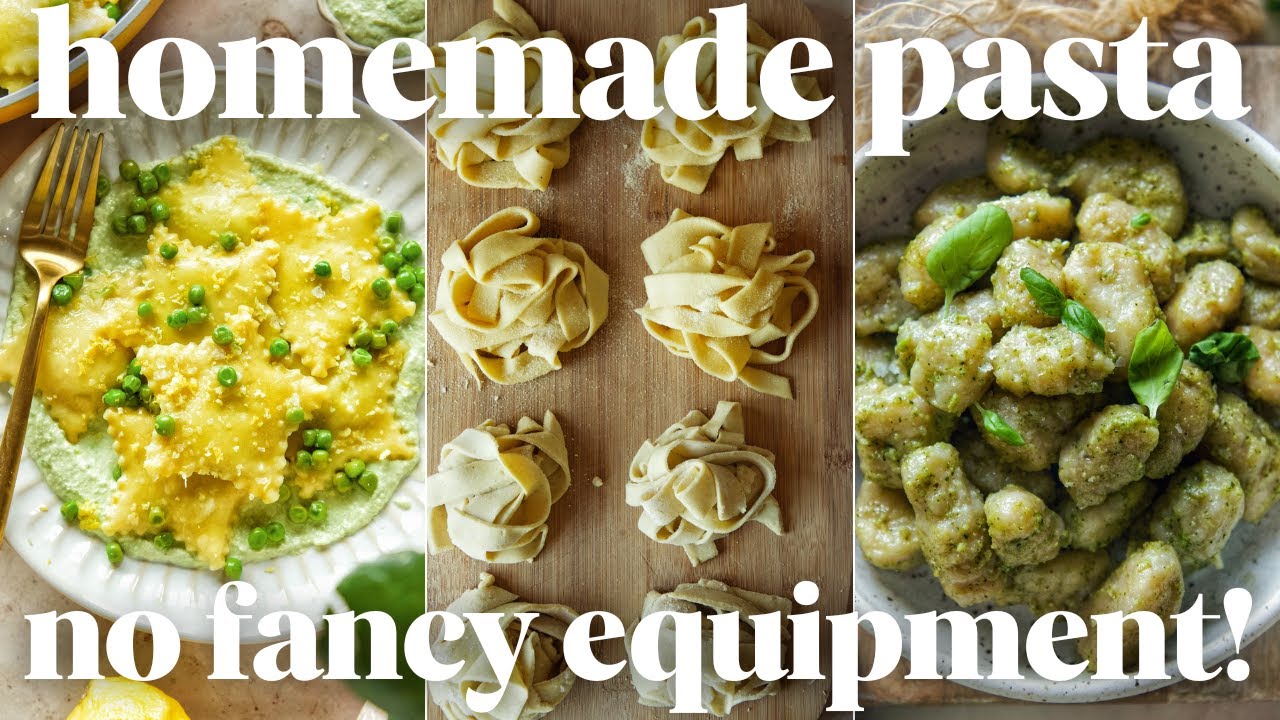 Fresh Pasta for EVERYONE + Vegan & GF Option!