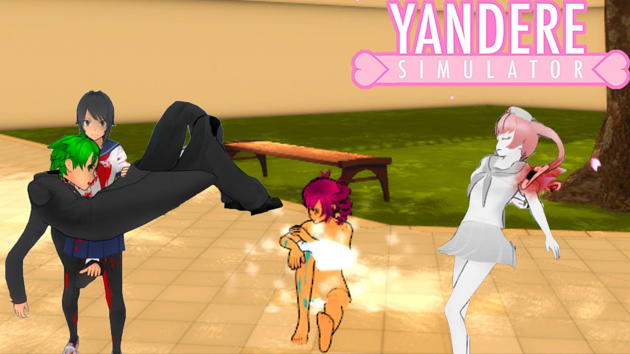 GARÇON FICELLO & ARRÊTÉ PAR UN FANTÔME ET KOKONA SE LAVE AU SOL ! Yandere Simulator FR #73