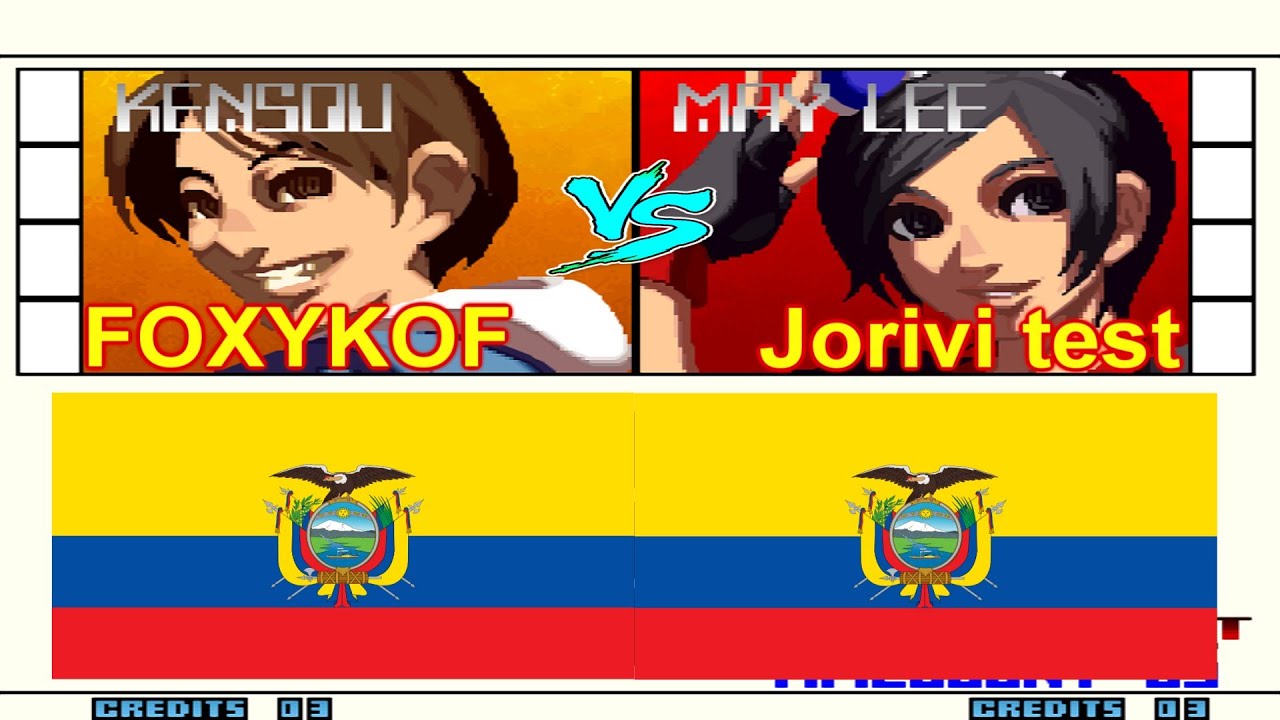 KOF 2001 - FOXYKOF vs Jorivi test