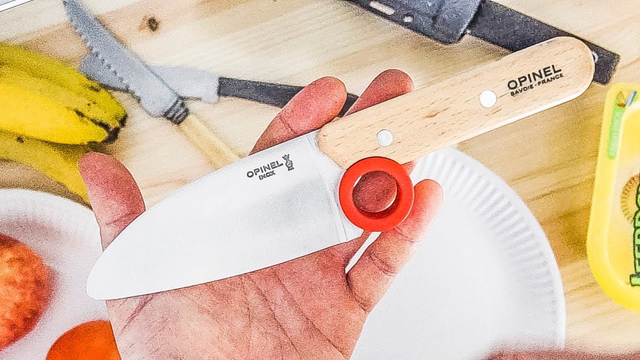 Best chef's safety kitchen knife for kids and adults? | Opinel 