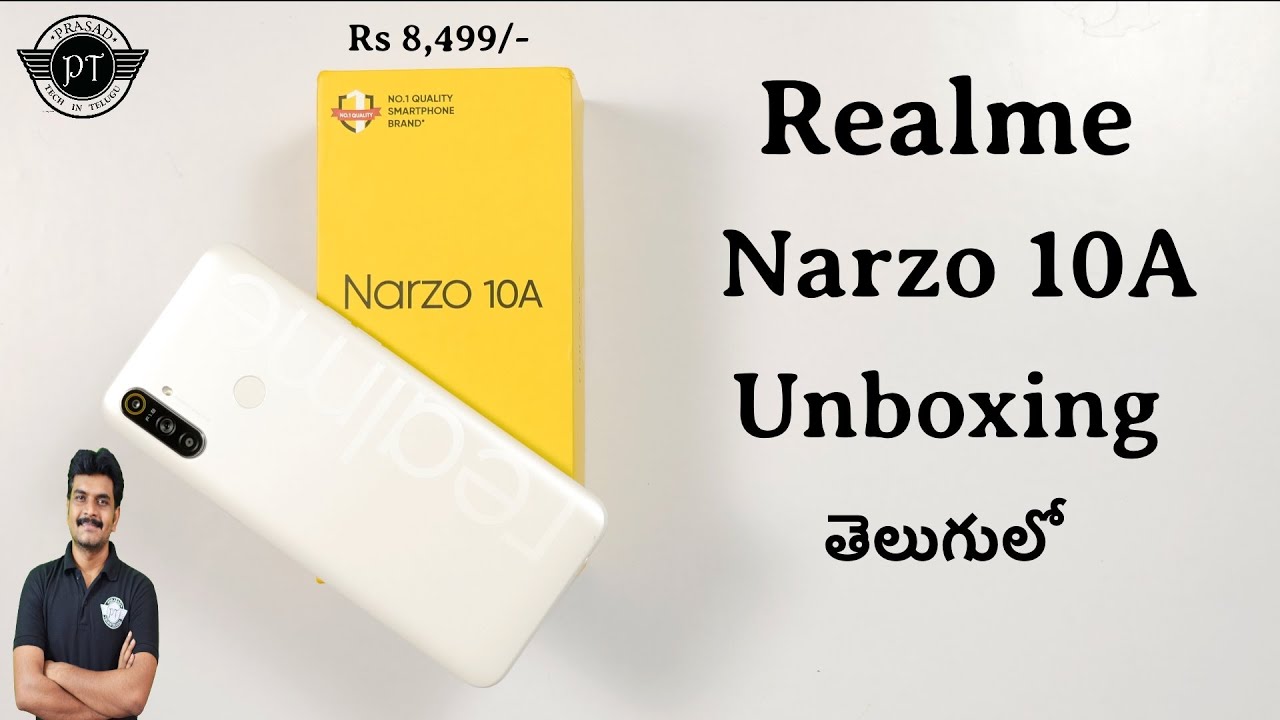 Realme Narzo 10A Unboxing & initial impressions ll in Telugu ll