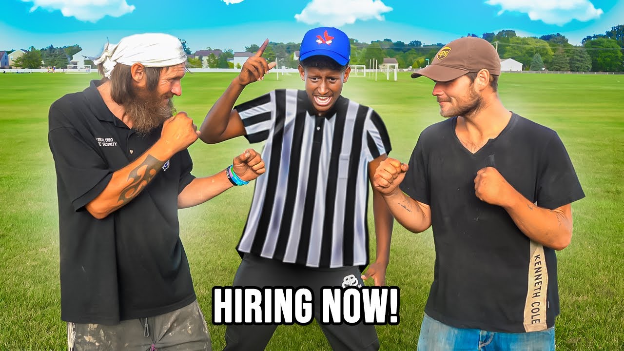 Homeless Fight For A JOB!
