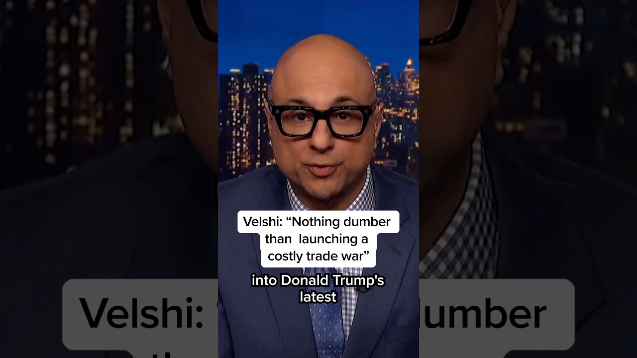 Velshi: ' Nothing dumber than launching a costly trade war'