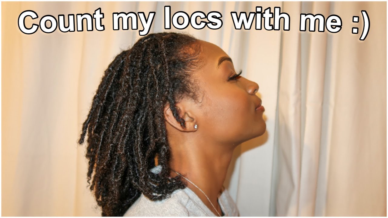 LOC COUNT | Count my locs with me :) | Starter locs on medium length hair🌱