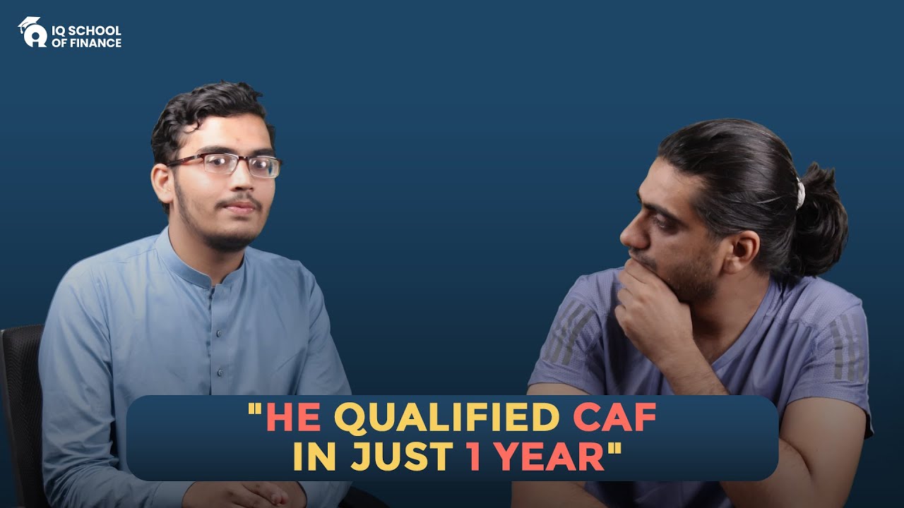 A brilliant IQSF student has qualified CAF in just 1 year. | IQSF