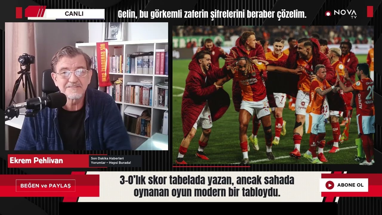 🟡🔴 RİZE’DE FUTBOL DERSİ! “BU OYUNA YETİŞEMEZSİNİZ” ⚽🔥 GALATASARAY RESİTALİ! ŞAMPİYONLUK MESAJI NET
