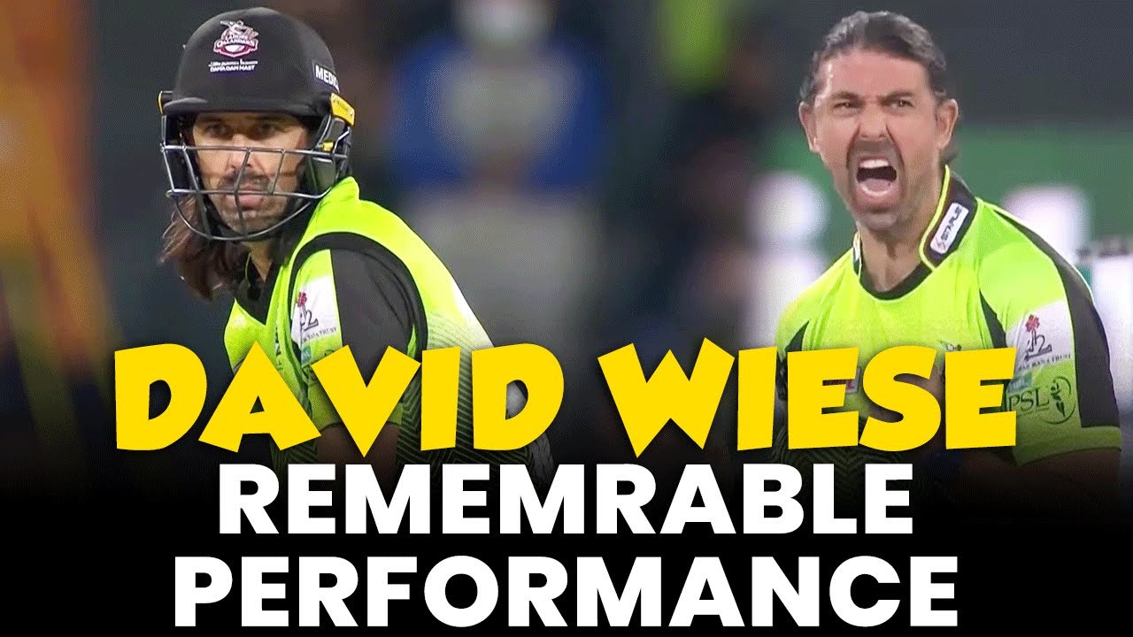 David Wiese Rememberable Performance | Lahore Qalandars vs Islamabad United | HBL PSL 7 | ML2L