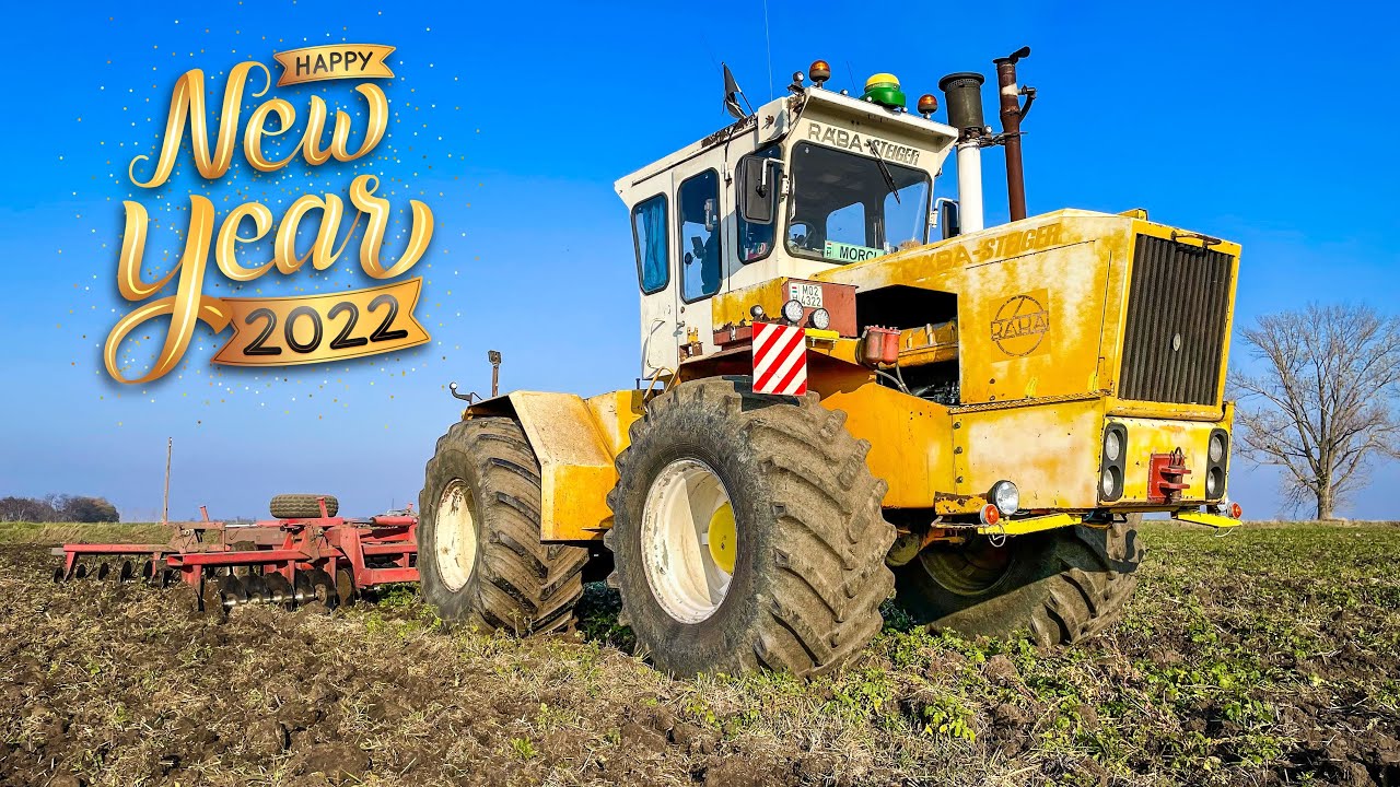 Rába Steiger 250 + JD RTK automata kormányzás | Őszi Tárcsázás - Kühne 770