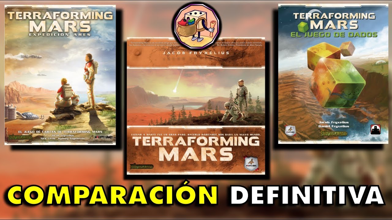 🌍TODOS los TERRAFORMING MARS, COMPARACIÓN DEFINITIVA