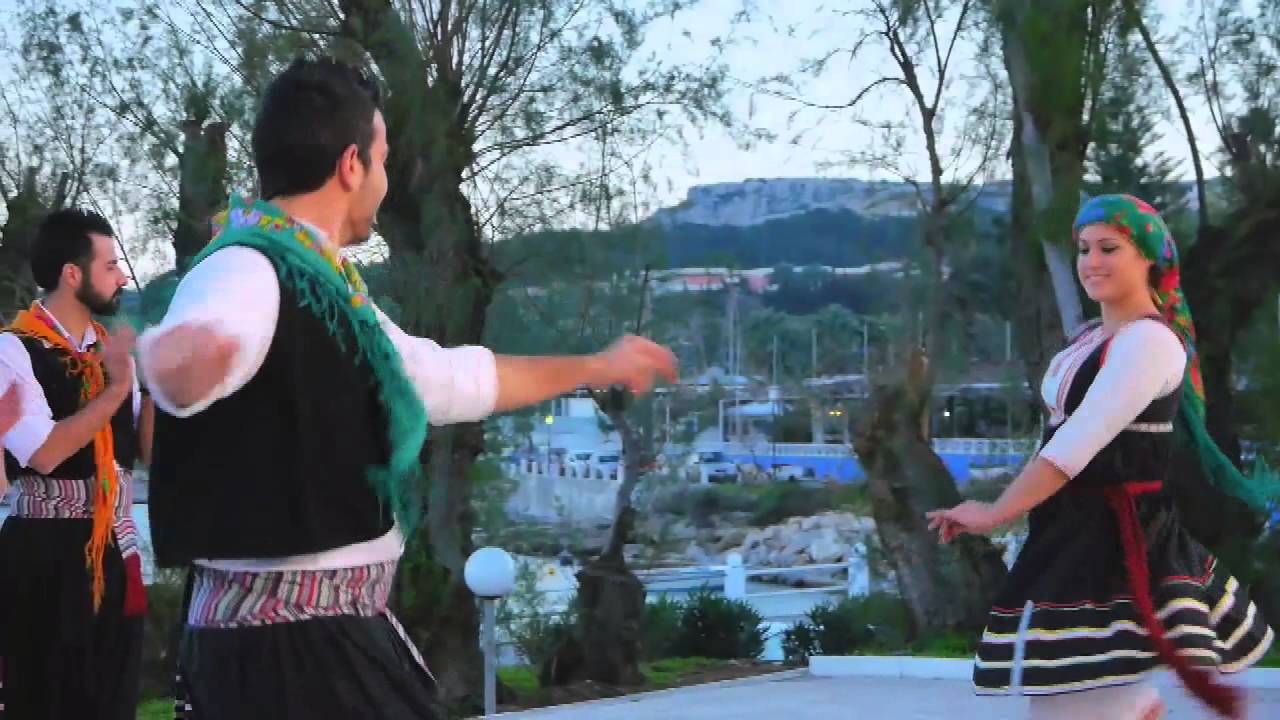 Rhodian dancers  sousta rodou