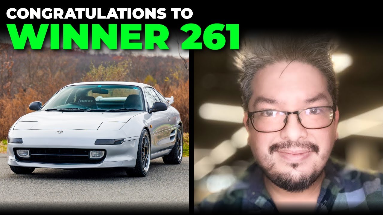 Meet Winner 261 Brandon Vickers from Irving, Texas who Won our Toyota MR2 at PrimeDriven.com