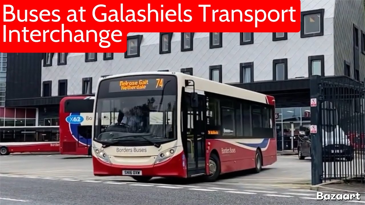 Buses at Galashiels Transport Interchange • Bus Vlog 6/5/24
