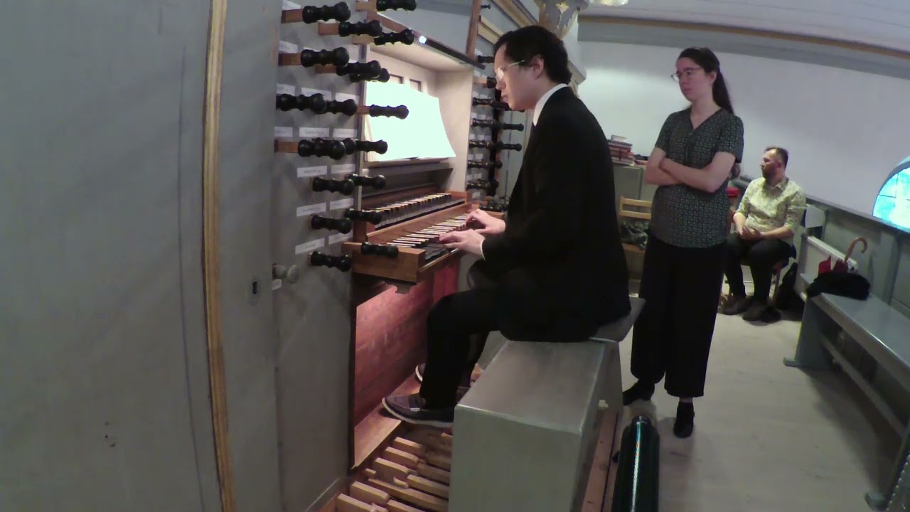 Bach - Prelude and Fugue in C, BWV 547, in Gammalkil, Sweden