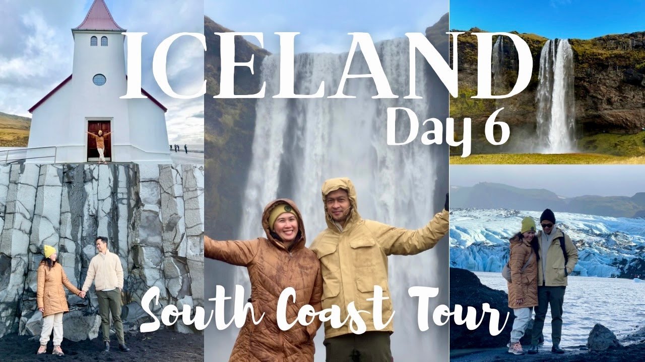 ICELAND DAY 6/ SOUTH COAST TOUR/ GLACIERS, BLACK SAND BEACH AND WATERFALLS/ LIFE IN OUR 40S