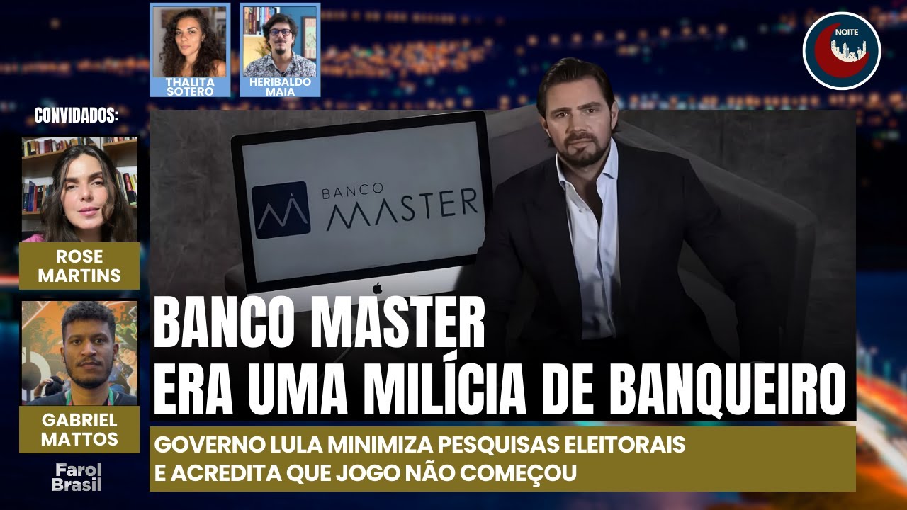🟥 BANCO MASTER revela o LADO PODRE dos ricos: VORCARO planejava açoes violentas contra adversários