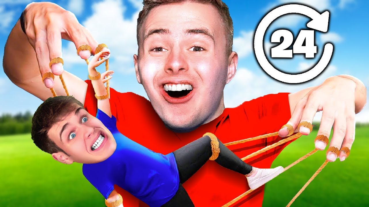 Kamarád OVLÁDÁ můj ŽIVOT na 24 HODIN v Minecraftu!