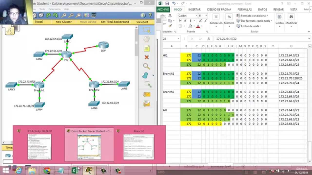 6.4.1.6 Packet Tracer - Configuring IPv4 Route Summarization - Scenario 2