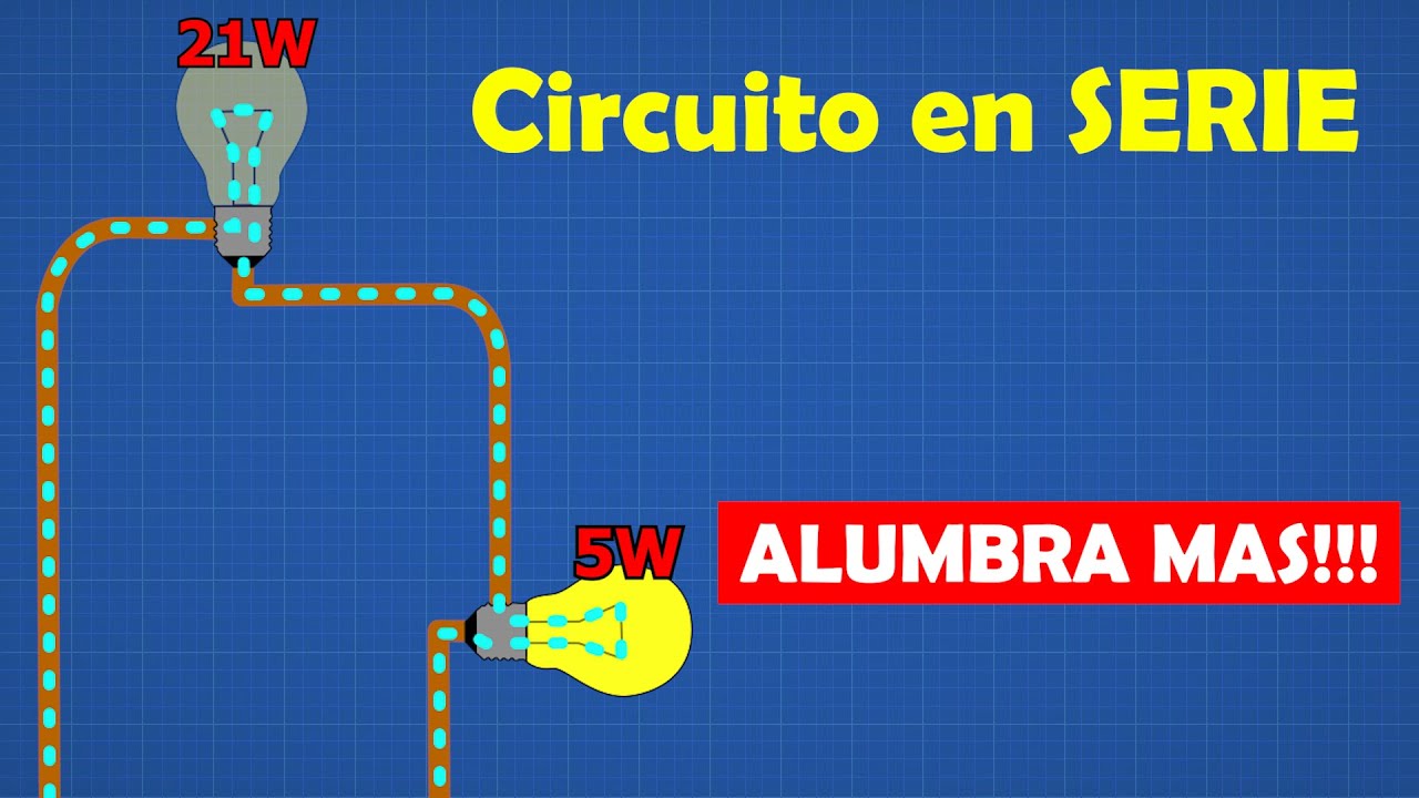 Circuito en SERIE- NADIE te lo EXPLICÓ ASÍ! 🤯