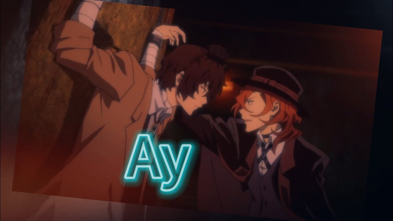 BSD Дазай + Чуя — Ау