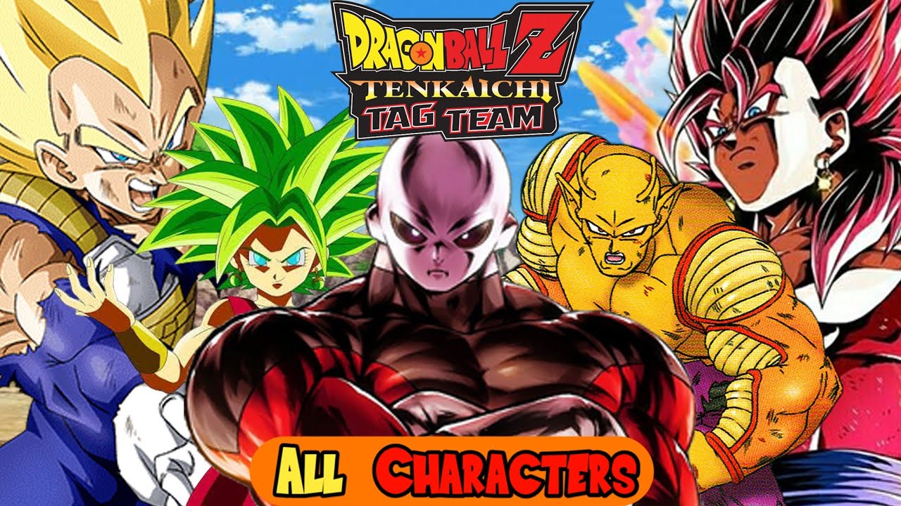 Todos los personajes de la ISO Parallel Warriors DBZ TTT MOD PPSSPP ISO For Android