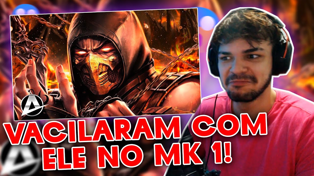 (BEAT AGRESSIVO COMO TEM QUE SER!) REACT Scorpion (Mortal Kombat) | Espírito da Vingança | AniRap