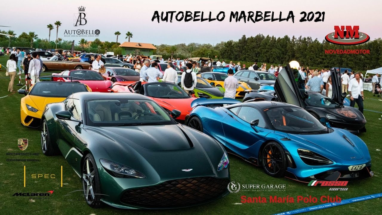AUTOBELLO MARBELLA SOTOGRANDE 2021 ( Senna, Speedtail, Monza SP1&2, LaFerrari, ONE77, SVJ, F50,...)