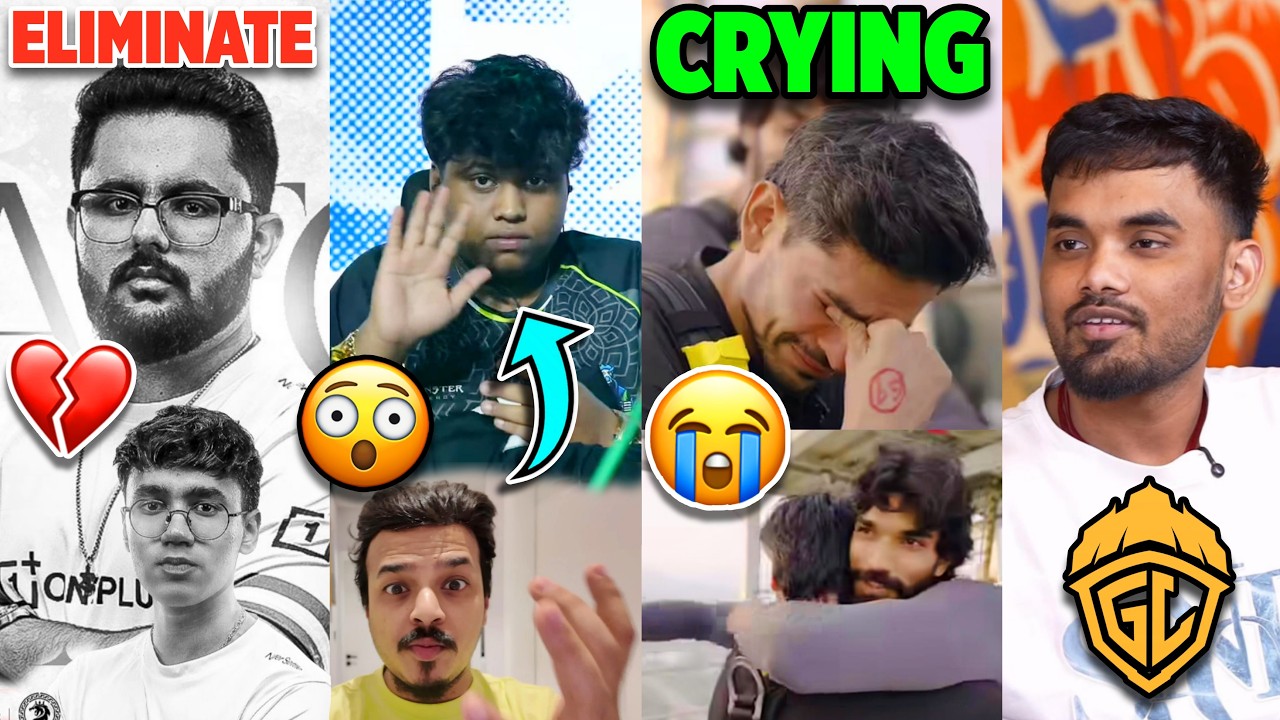 LAFDA in BGIS🥶 CRYING on Live, ELIMINATED💔 Soul Jokerop,Godlike Manya, BGMI Team GDR,Snax,Full STORY