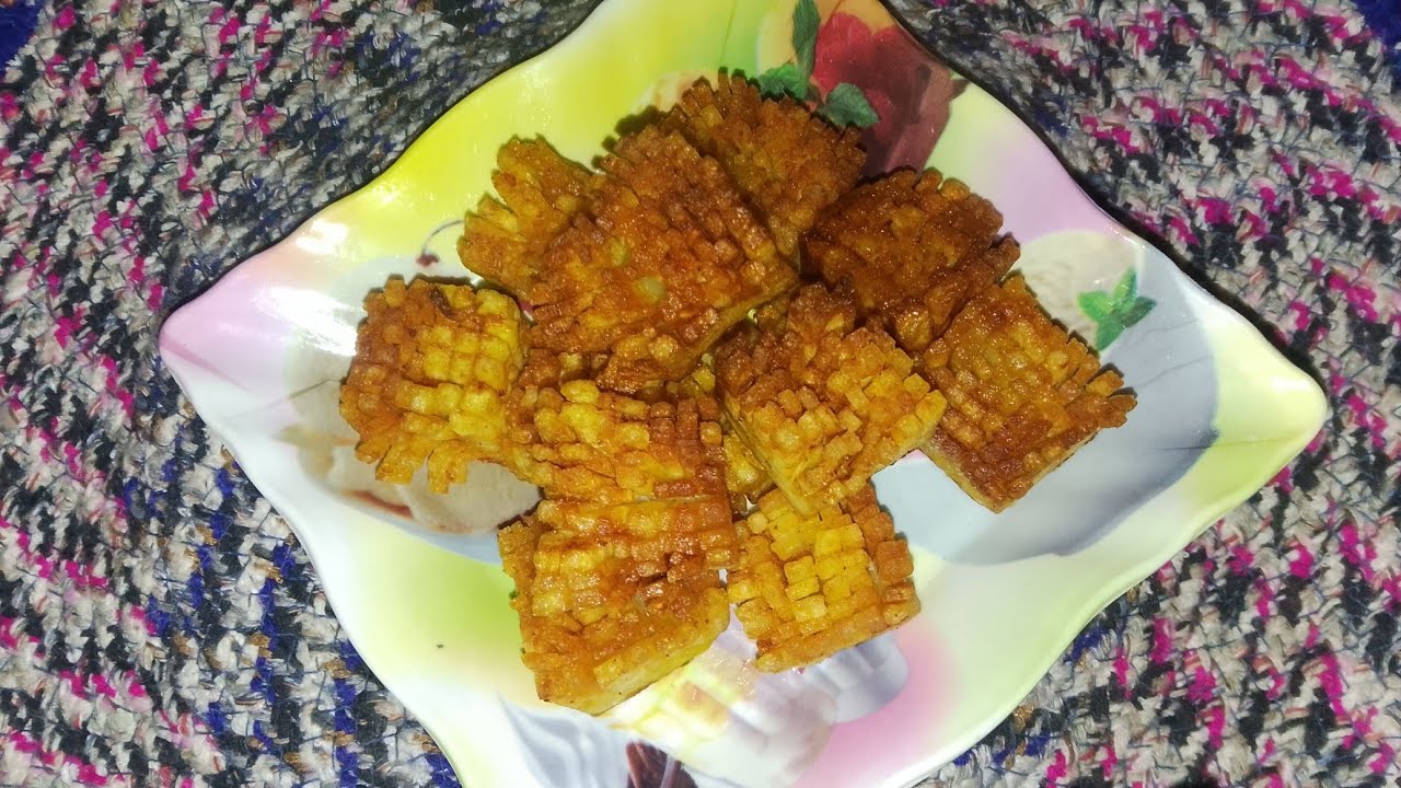 ফ্লাওয়ার পটেটো চিপস,আলু দিয়ে মজাদার রেসিপি crispy flower potato 🥔 Flower potato chips rasipi